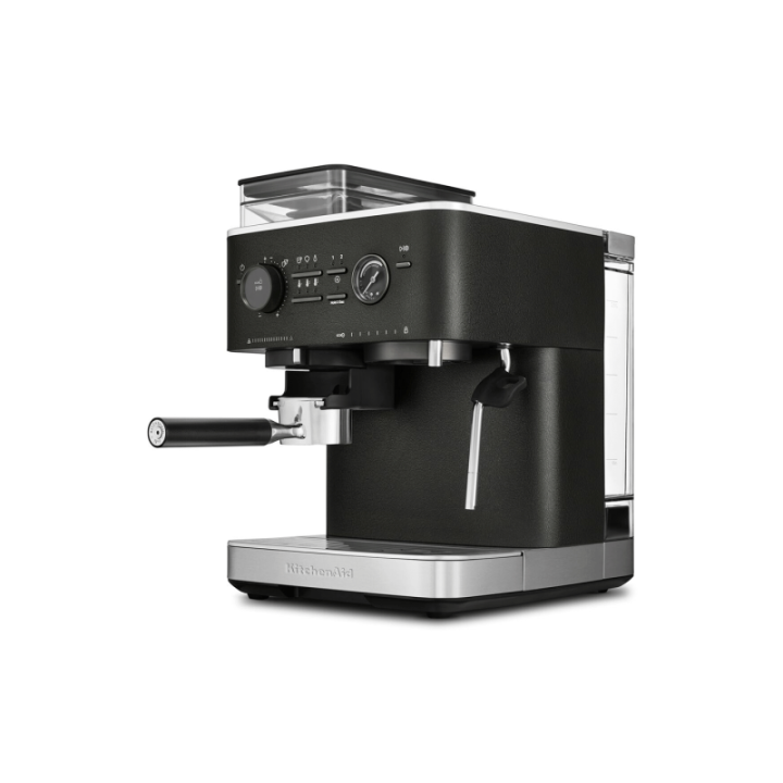 KitchenAid Semiautomatisk Espressomaskin Inkl. Kvarn Cast Iron Black