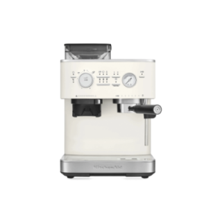 KitchenAid Semiautomatisk Espressomaskin Inkl. Kvarn Porslinsvit
