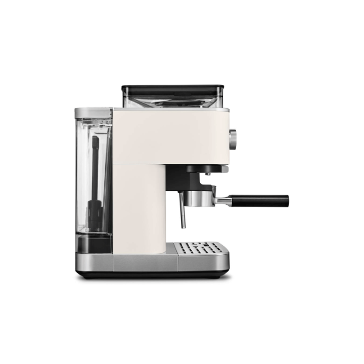 KitchenAid Semiautomatisk Espressomaskin Inkl. Kvarn Porslinsvit