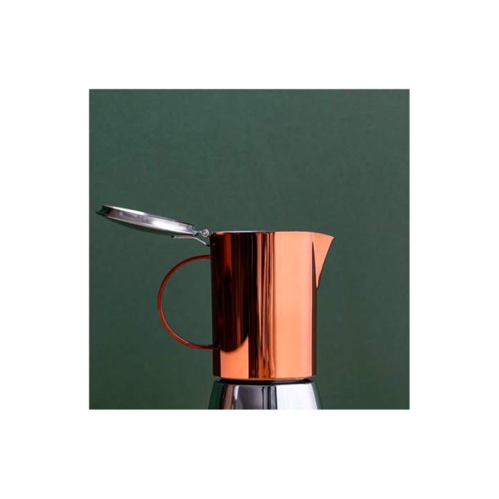 La Cafetière 4-koppars espressokanna koppar
