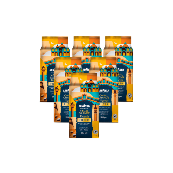 Lavazza Tales of Italy Canal Grande 6x226,8g Malet kaffe