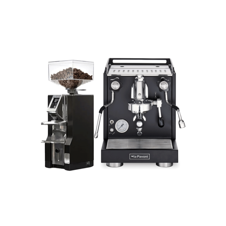 La Pavoni Ny Cellini Classic LPSCCB01EU inkl. Eureka Mignon Libra