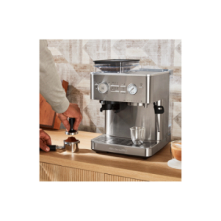 KitchenAid Semiautomatisk espressomaskin inkl. kvarn rostfritt stål