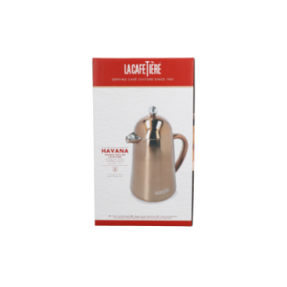 La Cafetière Havana 8 koppar stempelkanna i koppar