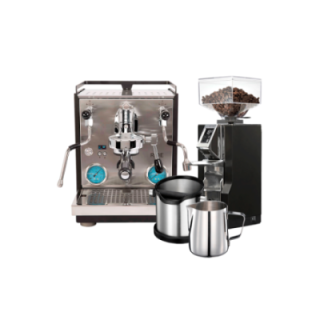 Profitec RIDE Inkl. Eureka Mignon Libra Kvarn, Knockbox & Mjölkkanna