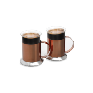 La Cafetière Mugg 30 cl 2 st Koppar