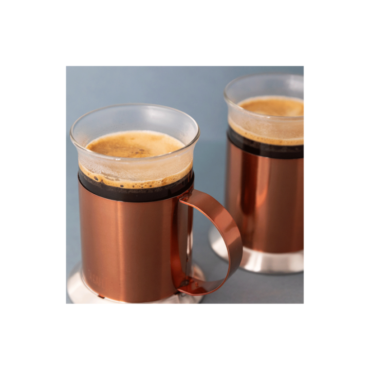 La Cafetière Mugg 30 cl 2 st Koppar