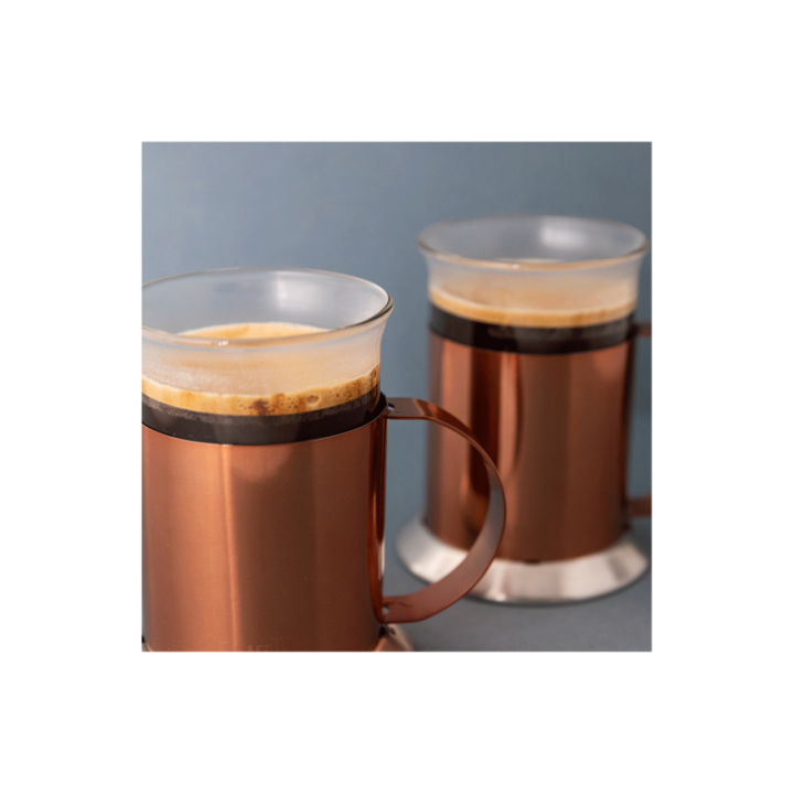 La Cafetière Mugg 30 cl 2 st Koppar