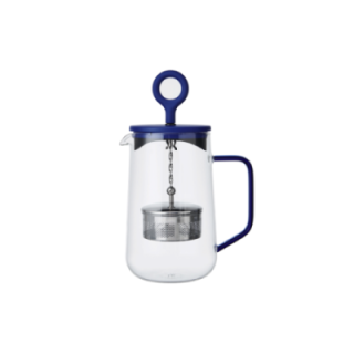 La Cafetière Gyro Spinfuser 1,25 L Tebryggare Blå/Glas