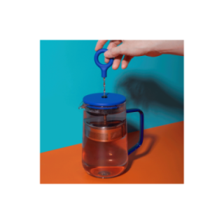 La Cafetière Gyro Spinfuser 1,25 L Tebryggare Blå/Glas