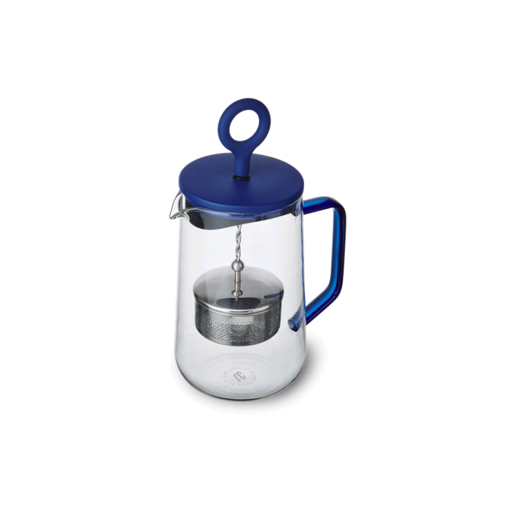 La Cafetière Gyro Spinfuser 1,25 L Tebryggare Blå/Glas