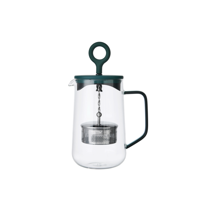 La Cafetière Gyro Spinfuser 1,25 L Tebryggare Grön/Glas