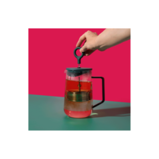 La Cafetière Gyro Spinfuser 1,25 L Tebryggare Grön/Glas