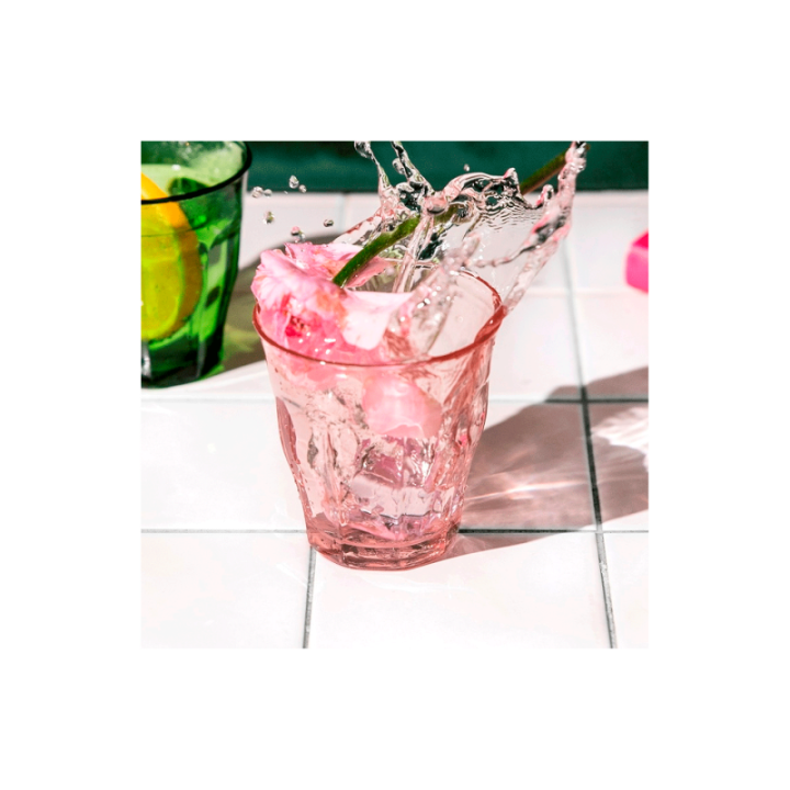 Duralex Picardie Caféglas 25 cl 4 st Rosa