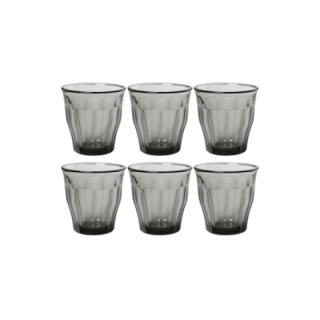 Duralex Picardie Caféglas 25 cl 6 st Grå