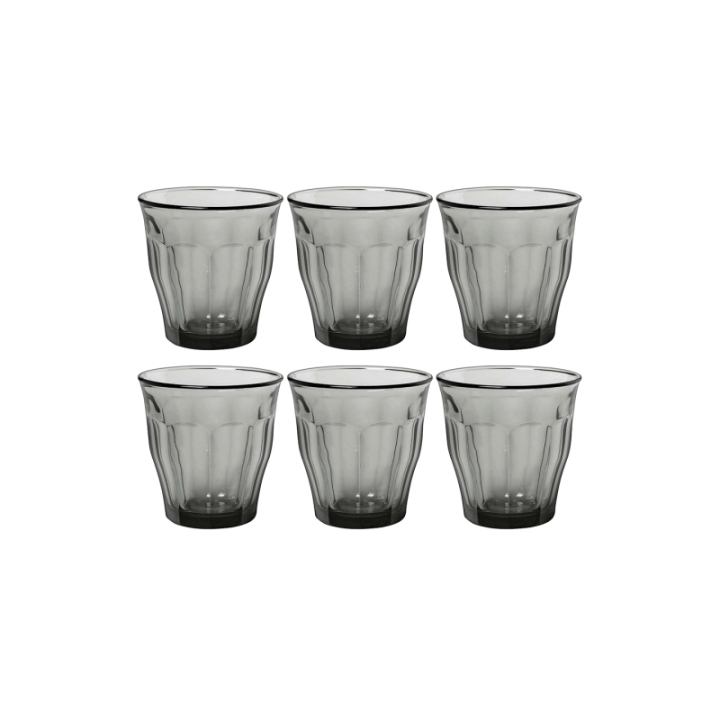 Duralex Picardie Caféglas 25 cl 6 st Grå
