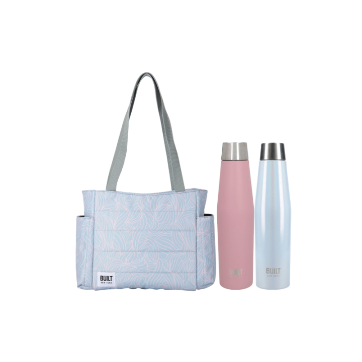 BUILT Mindful kylväska 7,2L inkl. BUILT Apex termosflaska 0,54L 2 st