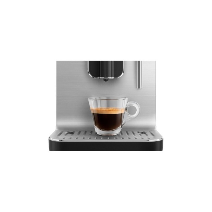 Smeg BCC12BLMEU Svart inkl. 1,8kg Rigtig Kaffe Mixpaket Kaffebönor