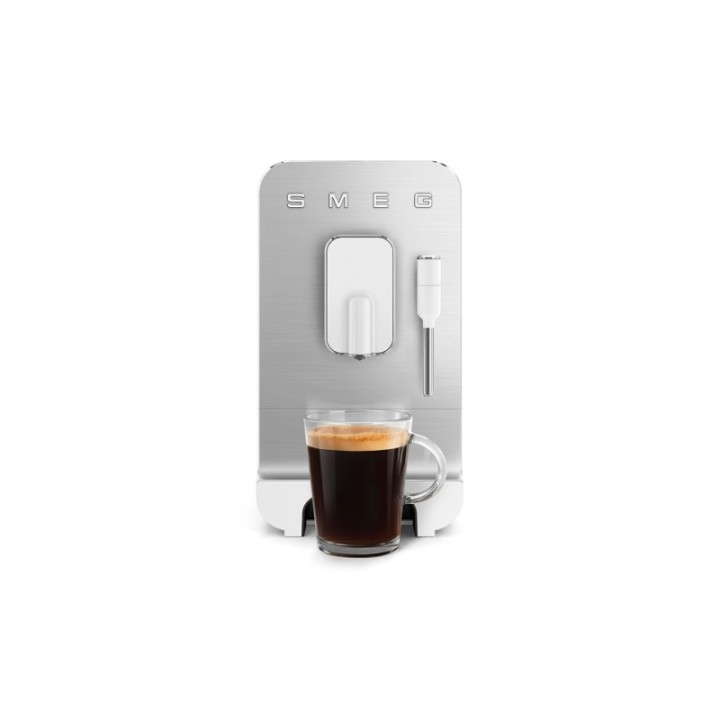 Smeg BCC12WHMEU Vit inkl. 1,8kg Rigtig Kaffe Mixpaket Kaffebönor