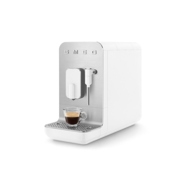 Smeg BCC12WHMEU Vit inkl. 1,8kg Rigtig Kaffe Mixpaket Kaffebönor