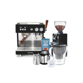 Ascaso Baby T Plus Inkl. Eureka Libra 65 kvarn, Baristautrustning, Filterkanna & Kaffe