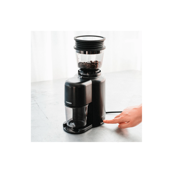 Hario V60 Elektrisk Kaffekvarn m. Blow Up System