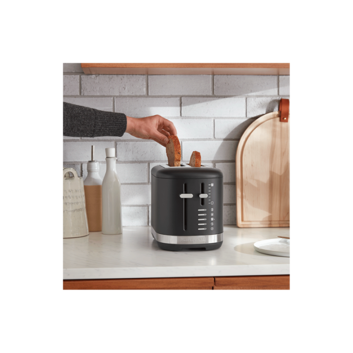 KitchenAid 5KMT2109EBM Brödrost 2 skivor matt svart