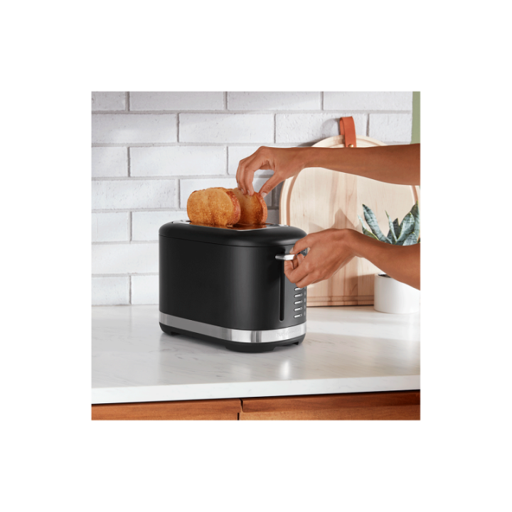 KitchenAid 5KMT2109EBM Brödrost 2 skivor matt svart