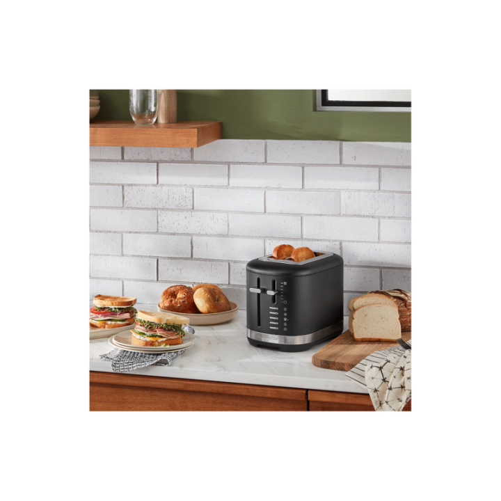 KitchenAid 5KMT2109EBM Brödrost 2 skivor matt svart