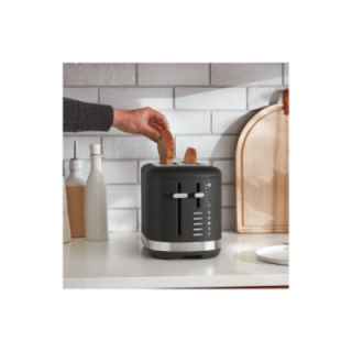 KitchenAid 5KMT2109EBK Brödrost 2 skivor svart gjutjärn