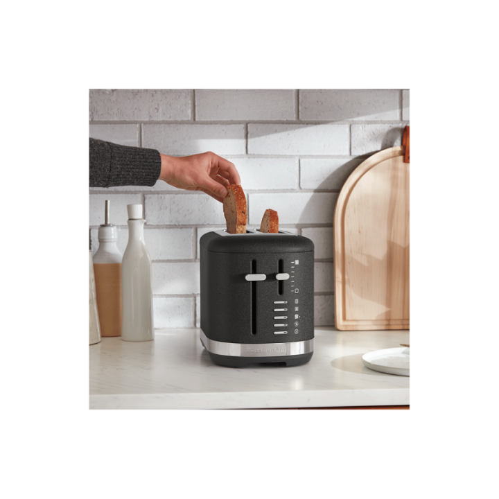 KitchenAid 5KMT2109EBK Brödrost 2 skivor svart gjutjärn