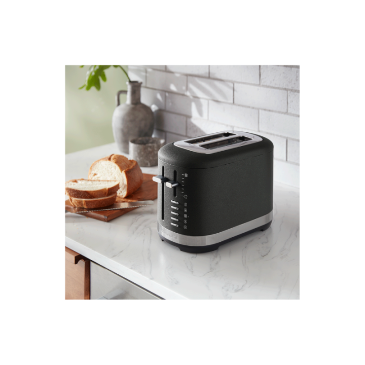 KitchenAid 5KMT2109EBK Brödrost 2 skivor svart gjutjärn