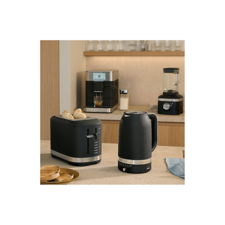 KitchenAid 5KMT2109EBK Brödrost 2 skivor svart gjutjärn