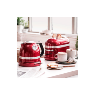 KitchenAid 5KEK1522ECA Artisan Vattenkokare 1,5 L Metallic Röd
