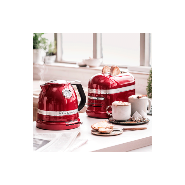 KitchenAid 5KEK1522ECA Artisan Vattenkokare 1,5 L Metallic Röd