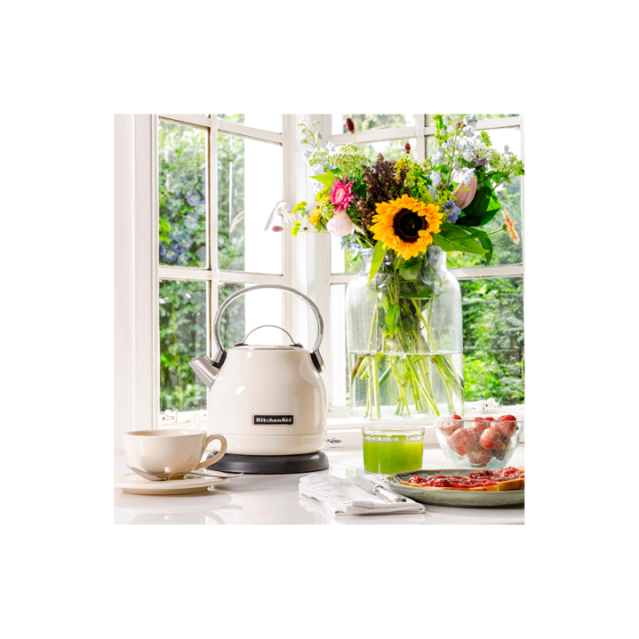 KitchenAid 5KEK1222EAC Vattenkokare 1,25 l krämfärgad