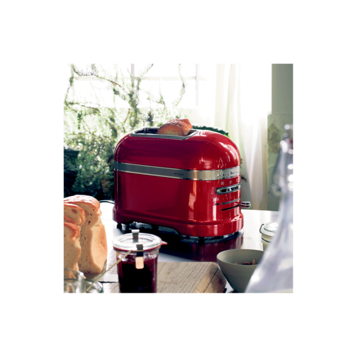 KitchenAid 5KMT2204ECA Artisan Brödrost 2 Skivor Metallic Röd