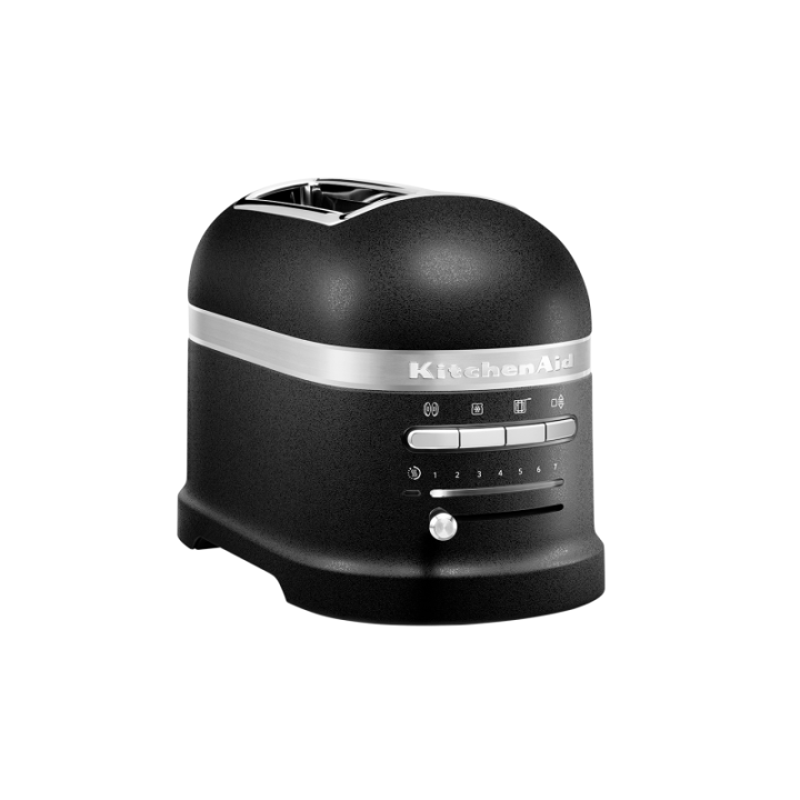 KitchenAid 5KMT2204EBK Artisan Brödrost 2 Skivor Svart Gjutjärn
