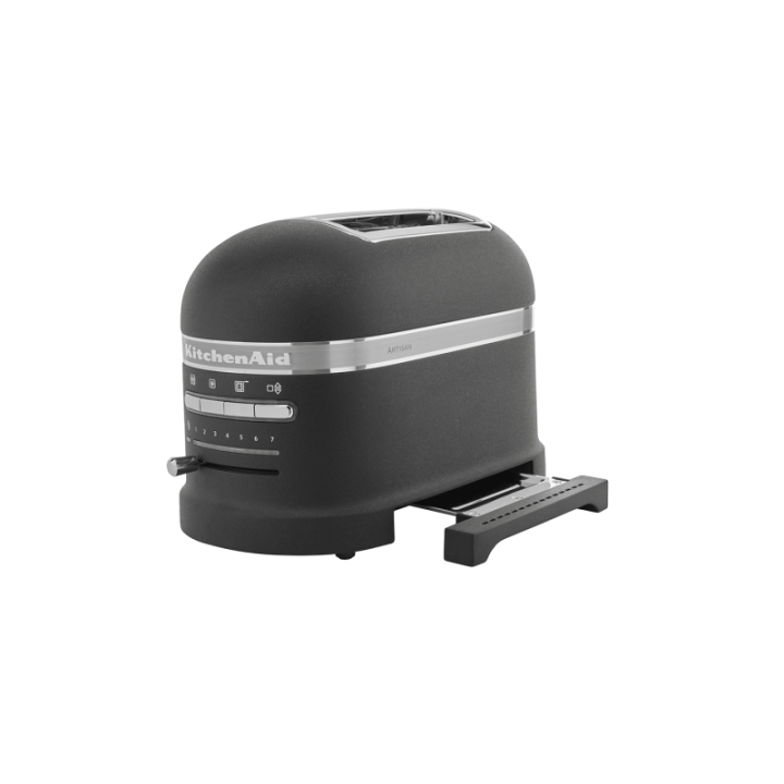 KitchenAid 5KMT2204EBK Artisan Brödrost 2 Skivor Svart Gjutjärn