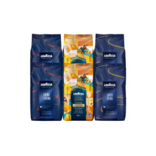 Lavazza Mixpaket 6kg Hela kaffebönor