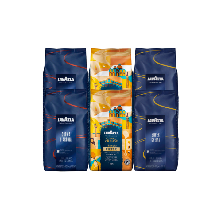 Lavazza Mixpaket 6kg Hela kaffebönor