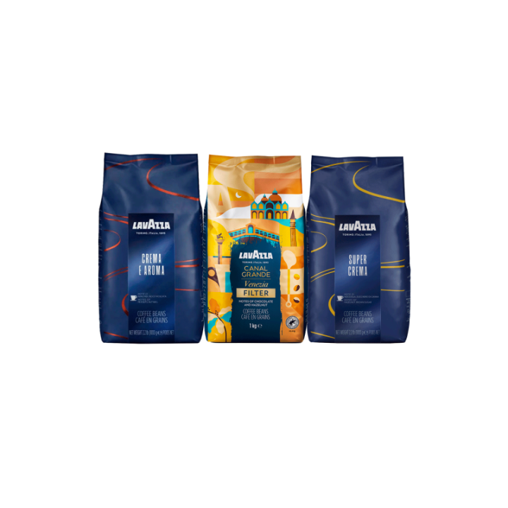 Lavazza Mixpaket 3kg Hela kaffebönor