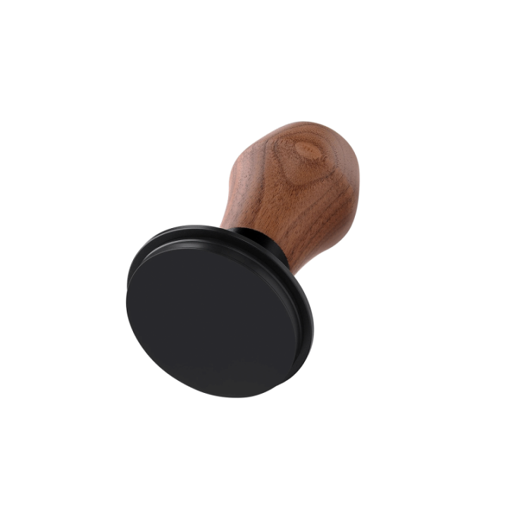 Normcore V4 Tamper med Fjäder & Titanbeläggning 58 mm Valnöt