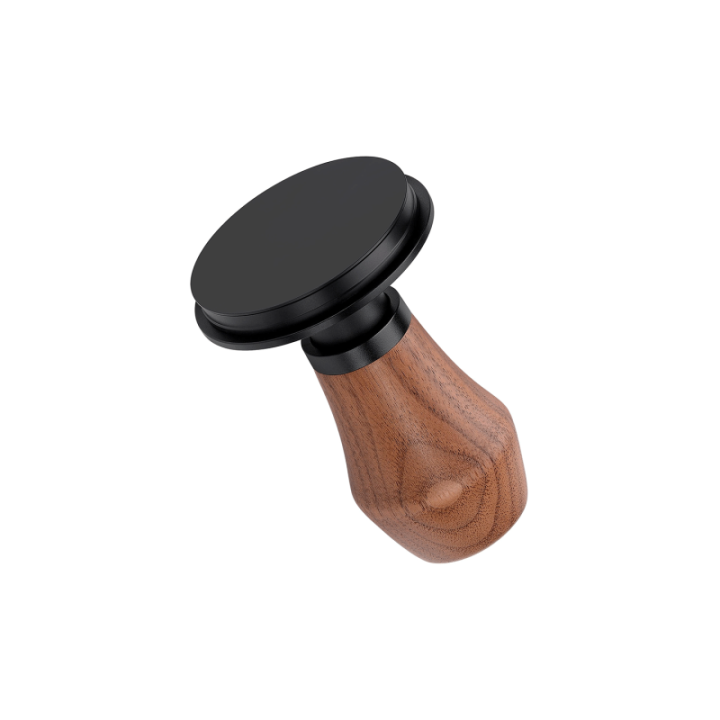 Normcore V4 Tamper med Fjäder & Titanbeläggning 58 mm Valnöt