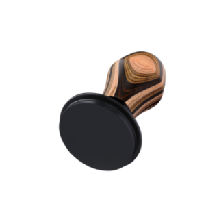 Normcore V4 Tamper med fjäder & titanbeläggning 58 mm flerfärgat trä