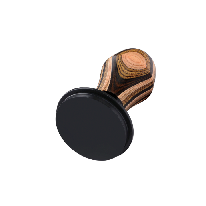 Normcore V4 Tamper med fjäder & titanbeläggning 58 mm flerfärgat trä