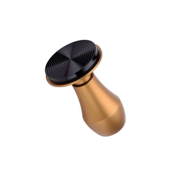 Normcore V4 Tamper med Fjäder, Rillor & Titanbeläggning 58 mm Specialversioner Guld