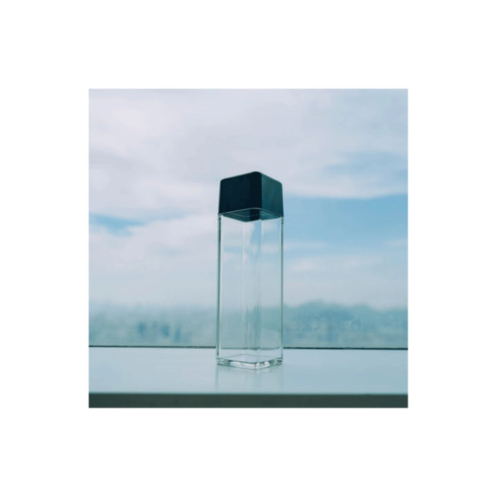 Normcore kaffebehållarset om 6 st. med hållare i valnöt