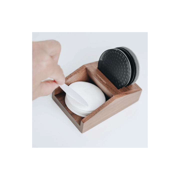 Normcore Hållare för pappersfilter & filterskärmar Valnöt