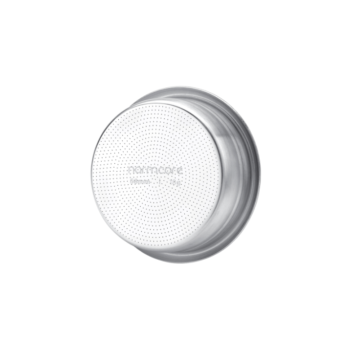 Normcore Filterkorg för hög extraktion - 0,28 mm droppdesign 58 mm 2-kopps - 18 gram